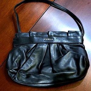 Small black leather purse - FURLA